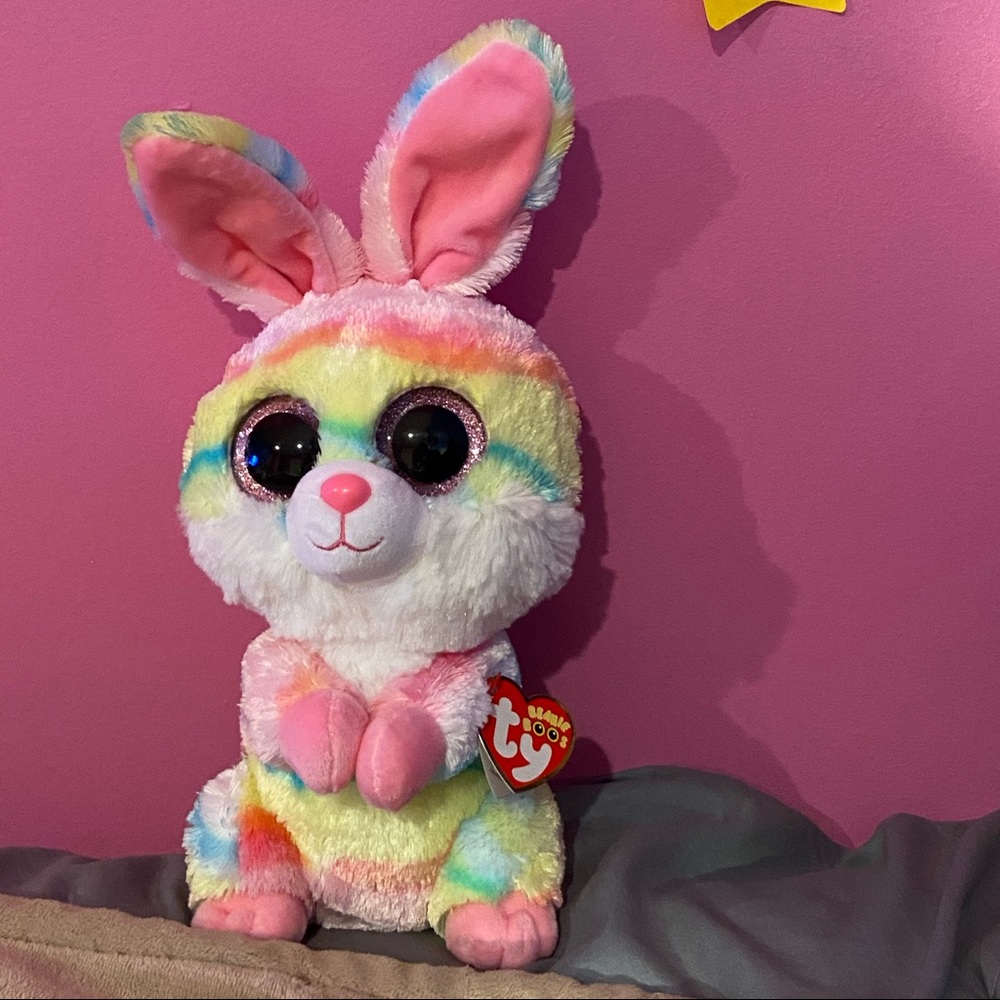Bunny beanie boo.